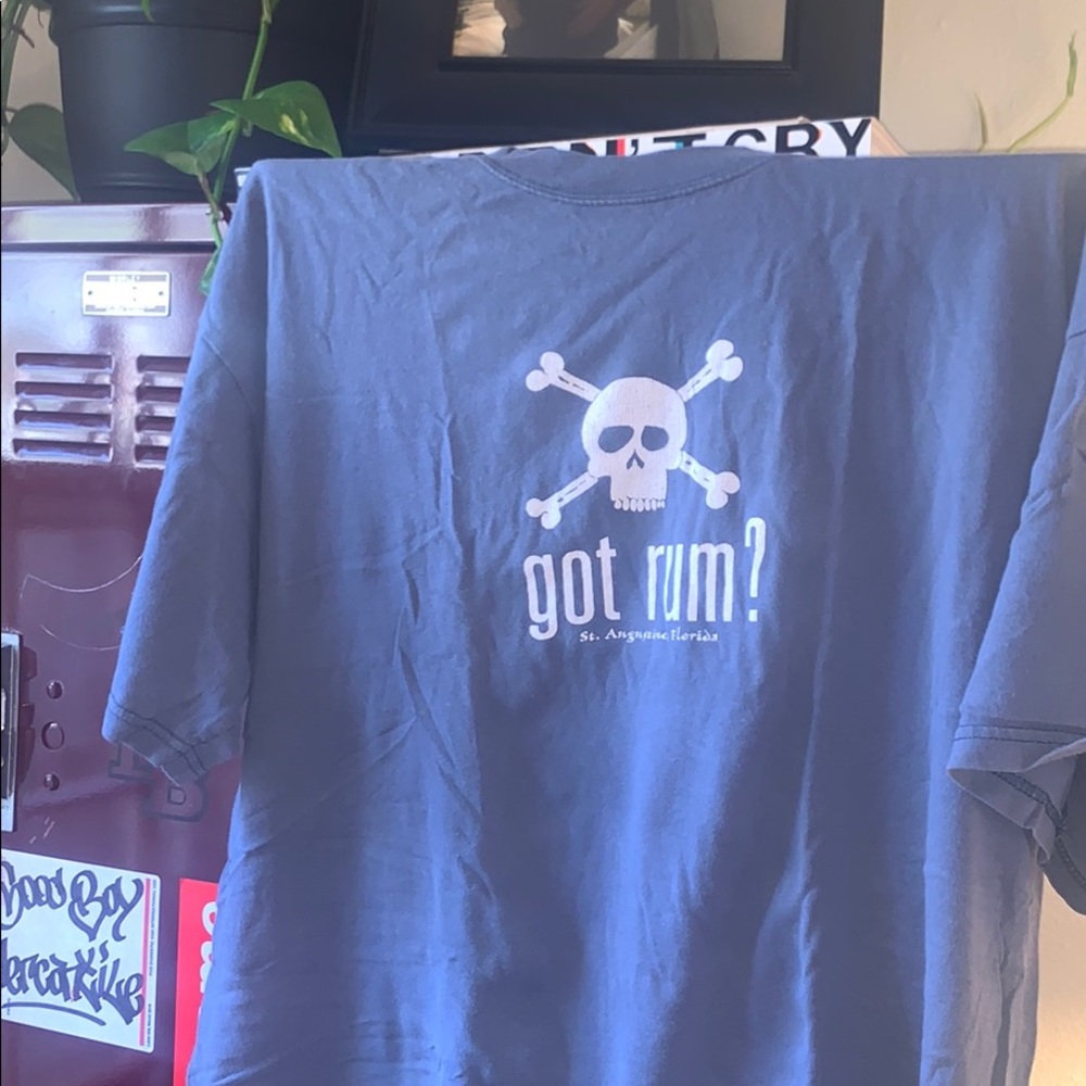 vintage got rum shirt! soooo comfy 100% cotton